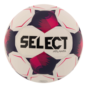 М'яч футбольний SELECT ATLANTA DB V26 ATLANTA-4WP №4 білий-рожевий