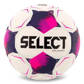 М'яч футбольний SELECT ATLANTA DB V26 ATLANTA-5WP №5 білий-рожевий