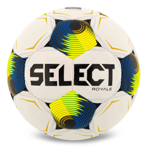 Мяч футбольный SELECT ROYALE V26 ROYALE-5WY №5 белый-желтый