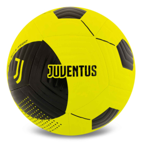 Мяч футбольный HYBRID BALLONSTAR JUVENTUS FB-7945 №5 PU желтый-черный