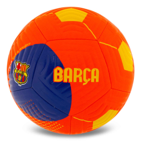 Мяч футбольный HYBRID BALLONSTAR BARCELONA FB-7946 №5 PU красный-синий