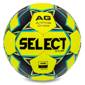 Мяч футбольный SELECT X-TURF V23 X-TURF-5YB №5 желтый-синий