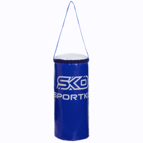 Мешок боксерский Цилиндр ременное крепление SPORTKO MP-10 40х19см кольори в асортименті