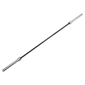 Гриф прямой для становой тяги хромированный Олимпийский Texas Deadlift Bar Zelart TA-7120 длина 2,3м гриф ø50мм