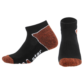 Шкарпетки спортивні укорочені STAR TO102 розмір 37-40-UKR / 24-26см кольори в асортименті