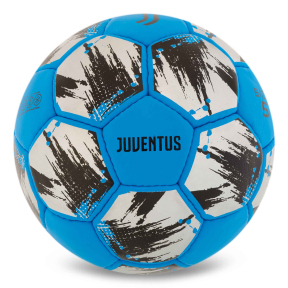 Мяч футбольный BALLONSTAR JUVENTUS FB-0047-806 №5 PU голубой-серый