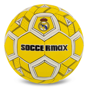 М'яч футбольний BALLONSTAR REAL MADRID FB-0047-808 №5 PU жовтий