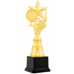Фигура наградная эмблемоноситель SP-Sport Звезды YK638C высота 25см золото