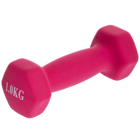 Гантель для фитнеса неопреновая SP-Planeta TA-0001-1 1шт 1кг цвета в ассортименте