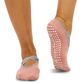 Носки для йоги и пилатеса с закрытыми пальцами нескользящие SP-Sport TA-1077 размер 36-41 цвета в ассортименте