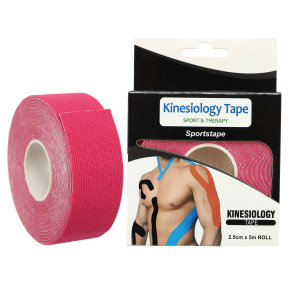 Кінезіо тейп для обличчя та тіла Kinesio tape SP-Sport BC-1091-2_5 розмір 2,5смх5м кольори в асортименті