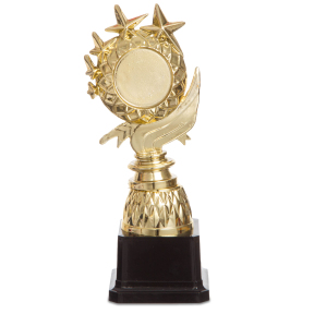 Нагорода спортивна з місцем під жетон SP-Sport STARS QX-18004 золотий
