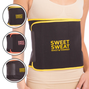 Пояс для похудения SWEET SWEAT SP-Sport ST-24118 размер-L-116см черный