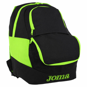 Рюкзак спортивный Joma DIAMOND II 400235-117 44,2л черный-зеленый