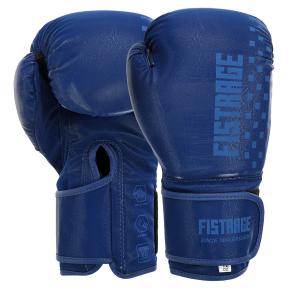 Перчатки боксерские на липучке FLEX FISTRAGE VL-5120 10-14унций цвета в ассортименте