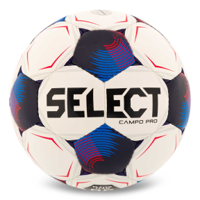 М'яч футбольний SELECT CAMPO PRO V26 CAMPO-PRO-4WBL №4 білий-синій