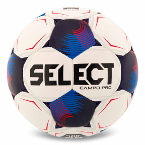 М'яч футбольний SELECT CAMPO PRO V26 CAMPO-PRO-5WBL №5 білий-синій