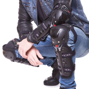 Комплект мотозахисту SCOYCO K11H11 (коліно, гомілка, передпліччя, лікоть) чорний