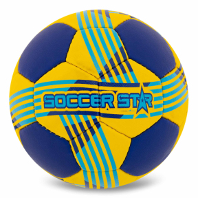 М'яч гандбольний SOCCER STAR HB-5153-3 розмір 3 синій-жовтий