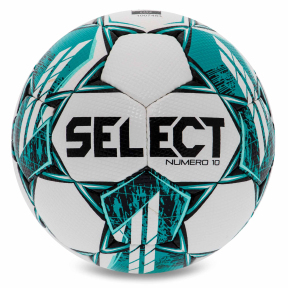 М'яч футбольний SELECT NUMERO 10 FIFA BASIC V23 NUMERO-10-WGR №5 білий-зелений