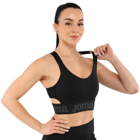 Кроп-топ жіночий Joma STEP 902455-100 S-XL чорний