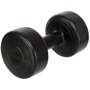 Гантель для фітнесу з PE покриттям Zelart TA-4759-2 1шт 2кг кольори в асортименті