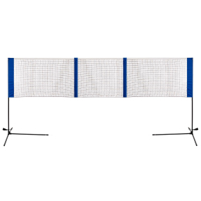 Стойка с сеткой мобильная разборная для волейбола бадминтона и большого тенниса SP-Sport C-7617 3,85м-6,1м