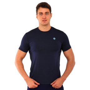 Футболка мужская Joma INDOOR GYM 102967-345 S-XL темно-синий