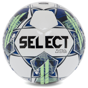 Мяч для футзала SELECT FUTSAL MASTER FIFA BASIC V22 Z-MASTER-WG №4 белый-зеленый