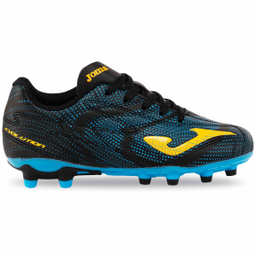 Бутсы футбольные детские Joma EVOLUTION EVJS2601FG размер 31-37 черный-бирюзовый