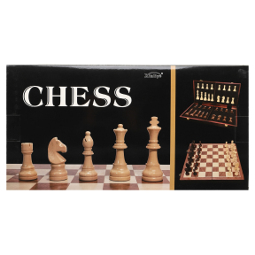 Шахматы настольная игра SP-Sport W5207 42x21х6 см дерево