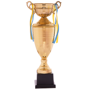Кубок спортивный с крышкой и чашей SP-Sport CUP C-1505B высота 50см золотой