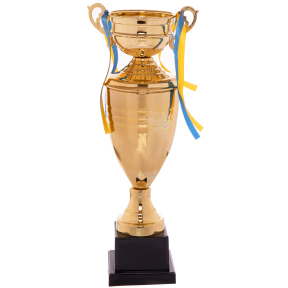 Кубок спортивний з кришкою і чашею SP-Sport CUP C-1505C висота 44см золотий