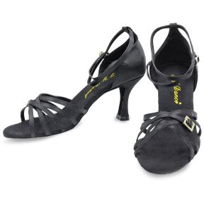 Туфлі для латини F-Dance LD2006-BK розмір 36-40 чорний