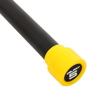 Бодібар Body Bar Zelart FI-4776-5 вага 5кг чорний-жовтий