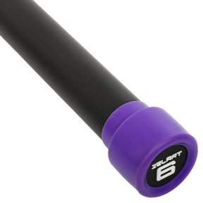 Бодібар Body Bar Zelart FI-4776-6 вага 6кг чорний-фіолетовий