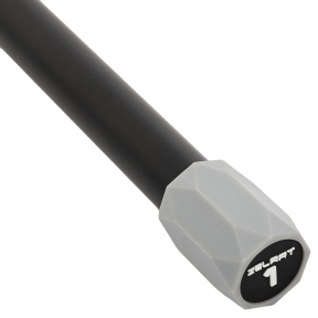 Бодібар Body Bar Zelart FI-4780-1 вага 1кг чорний-сірий