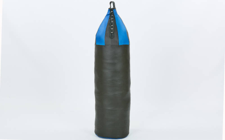 Мішок боксерський шоломоподібний BOXER 1007-01 висота 95см чорний-синій