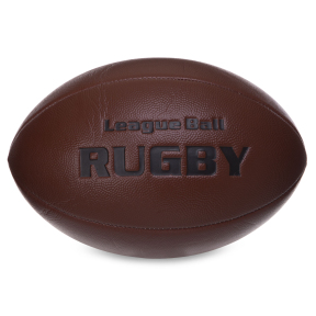 М'яч для регбі RUGBY Liga ball SP-Sport RG-0392 №9 коричневий
