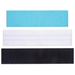 Набір гумок тканинних для вправ стрічки опору SP-Sport FI-1725-W 3шт кольори в асортименті