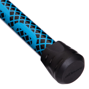 Палка гімнастична Бодибар Body Bar Zelart FI-2611-4 вага 4кг чорний-блакитний