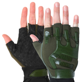 Перчатки тактические с открытыми пальцами ADVENTURE BC-4926 цвета в ассортименте