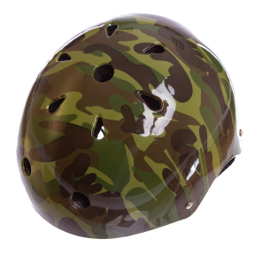 Шлем для экстремального спорта Котелок Zelart SK-5616-010 L-54-56 камуфляж зеленый