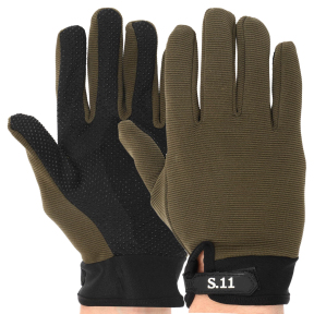 Перчатки тактические с закрытыми пальцами S.11 BC-0527 размер M-XL цвета в ассортименте