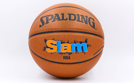 М'яч баскетбольний SPALDING SLAM 74412 №7 PU помаранчевий