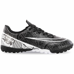 Сороконожки футбольные SP-Sport 1190-2 размер 35-39 черный-серый