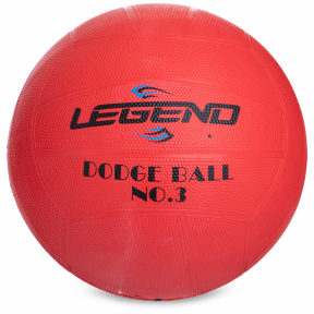 Мяч Dodgeball для игры в вышибалу Zelart DB-3284 №5 цвета в ассортименте