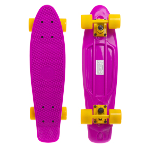 Скейтборд Пенні Penny SK-401-18 фіолетовий-жовтий-жовтий