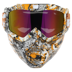 Защитная маска-трансформер очки пол-лица SP-Sport MZ-S цвета в ассортименте