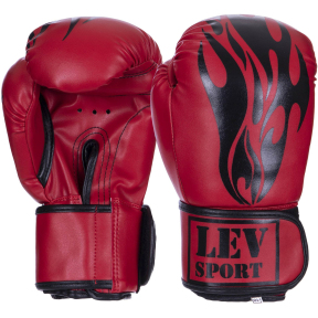 Перчатки боксерские LEV КЛАСС LV-2958 10-12 унций цвета в ассортименте